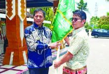 Pj Bupati Lepas Kontingen Pesparani Barito Utara
