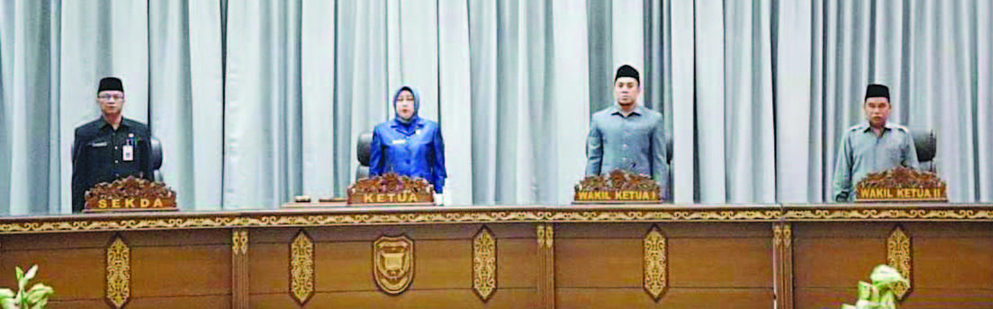 Plt Sekda Hadiri Rapat Paripurna II dan III di DPRD