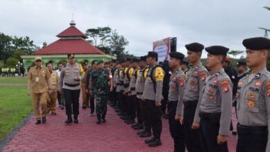 Kapolres Gunung Mas AKBP Theodorus Priyo Santosa