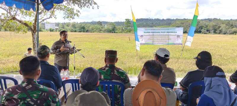 Kepala Dispertan Gunung Mas Aryantoni