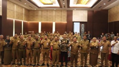 Pj Bupati Seruyan, Djainuddin Noor bersama beberapa kepala daerah