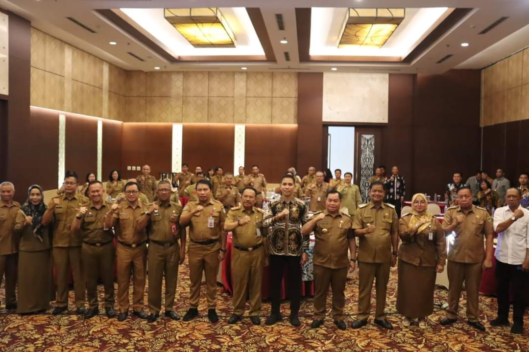 Pj Bupati Seruyan, Djainuddin Noor bersama beberapa kepala daerah