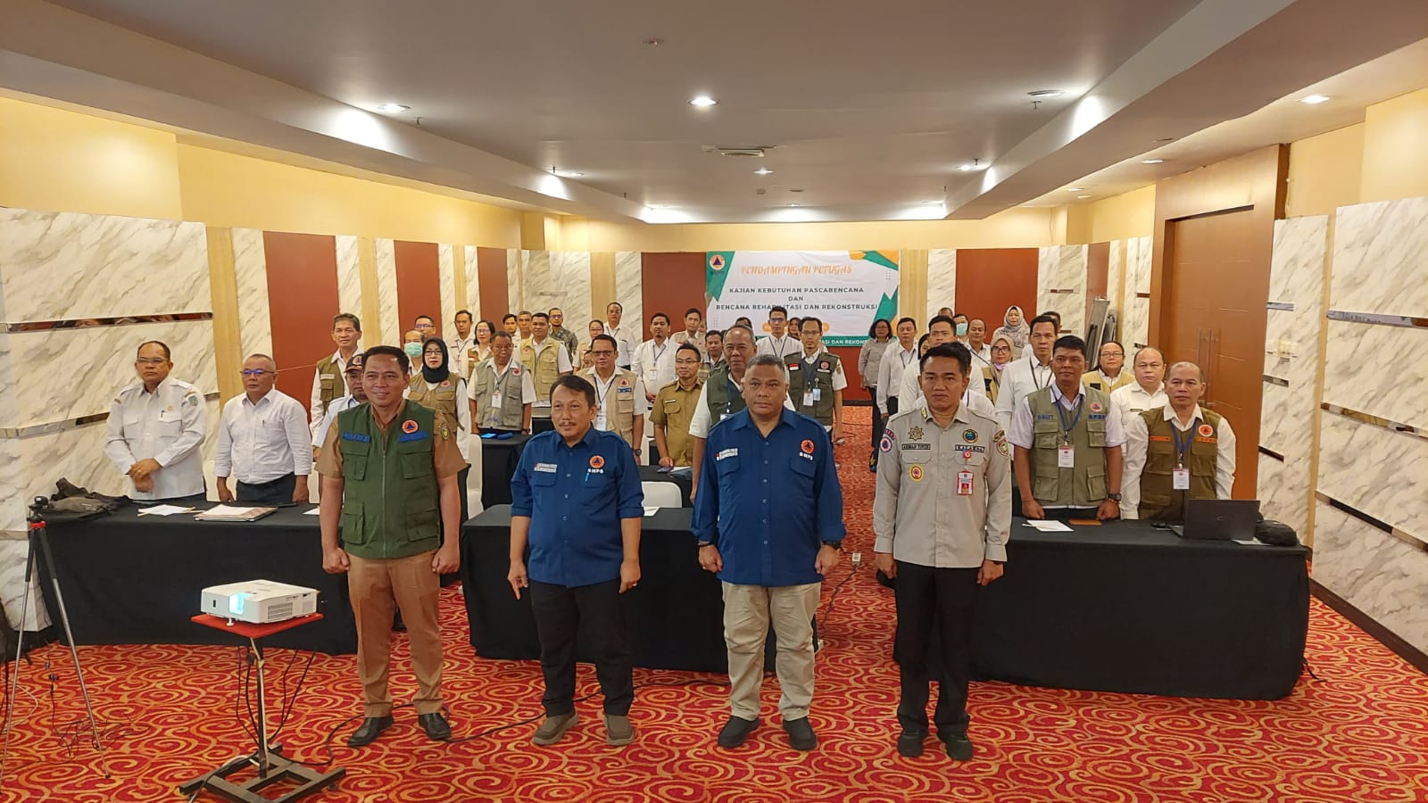 BPBPK Kalteng Ikuti Rapat Pendampingan Jitu Pasna dan R3P BNPB