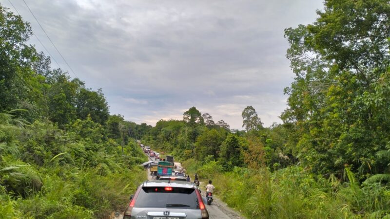 Dewan Minta Jalan Rusak ke Arah Palangka Raya Mesti Diperhatikan