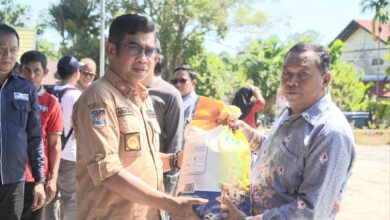 Kadiskominfosantik Kalteng Buka Pasar Murah di Kecamatan Lahei