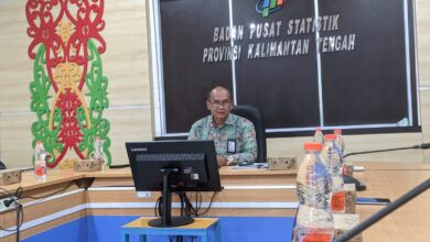 Inflasi Kalimantan Tengah Februari 2024 Capai 2,46 Persen