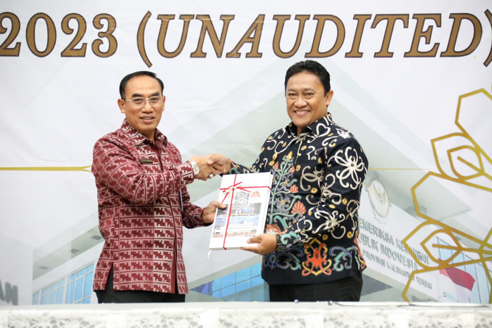 Pemprov Kalteng Serahkan Laporan Keuangan Tahun 2023 kepada BPK RI Perwakilan