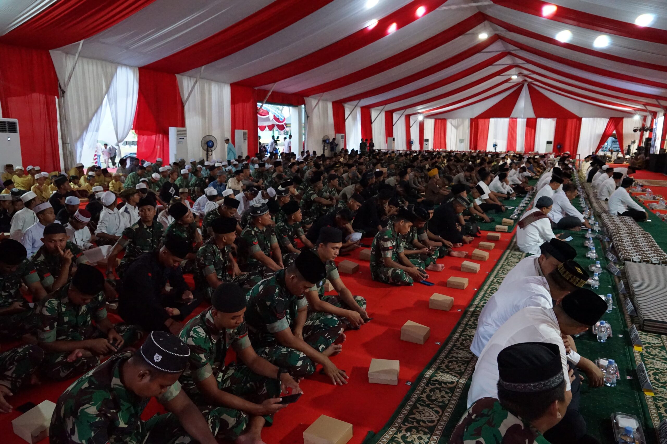 Korem 102/Pjg Gelar Syukuran dan Safari Ramadhan Pangdam XII/Tpr