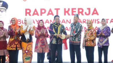 Wagub Edy Pratowo Buka Rakerda Kebudayaan dan Pariwisata