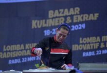 Chef Juna Pukau Peserta dan Pengunjung Festival Kuliner Nusantara 2024