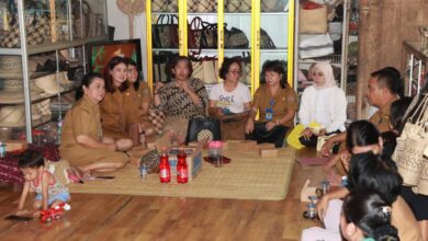 Diskominfosantik Kalteng Dorong Pengrajin Rotan Desa Gohong