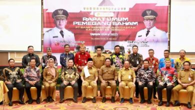 Gubernur H. Sugianto Sabran Hadiri RUPS Tahunan PT. Bank Kalteng Tahun Buku 2023