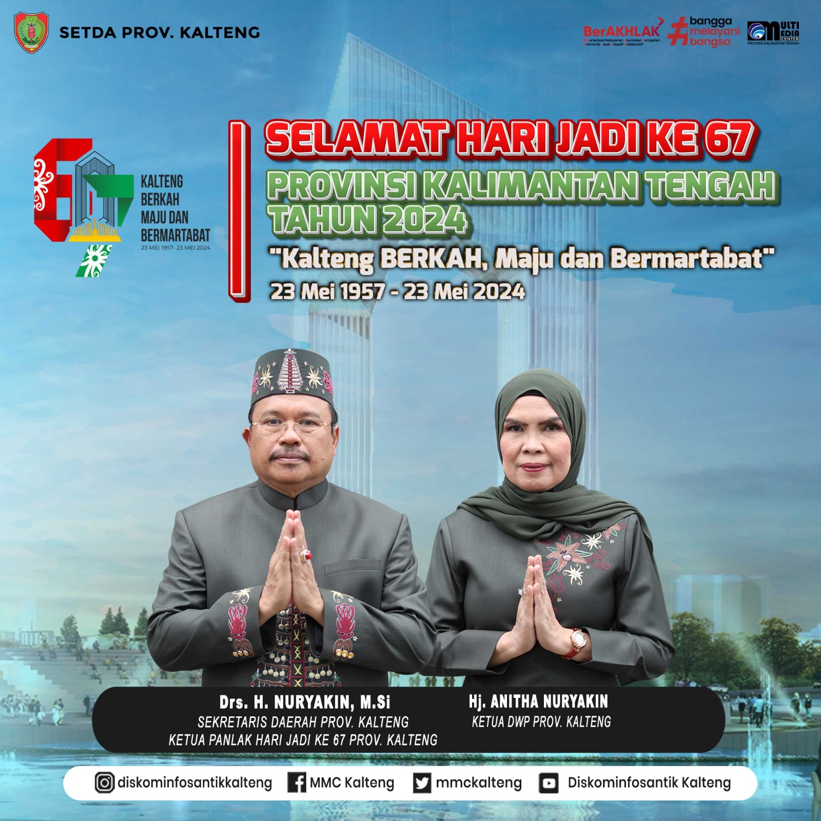 Berkah Bulan Suci Ramadhan Dandim 1016 Plk Bagikan Takjil Kepada