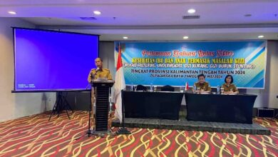 Dinkes Kalteng Kembali Gelar Evaluasi Kesehatan Gizi Ibu dan Anak