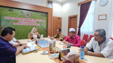 Kadis TPHP Kalteng Gelar Audiensi dengan DPW ASPEPORIN Bahas Pengembangan Porang