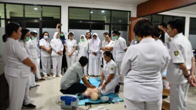 RSUD dr. Doris Sylvanus Selenggarakan Pelatihan Basic Cardiac Life Support Tahun 2024