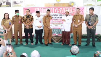 Sekda Nuryakin Pimpin Anjangsana ke LKSA Darissalam Palangka Raya