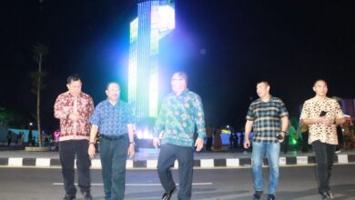 Sekda Nuryakin bersama Peserta SSDN PPRA LXVI Kunjungi Bundaran Besar