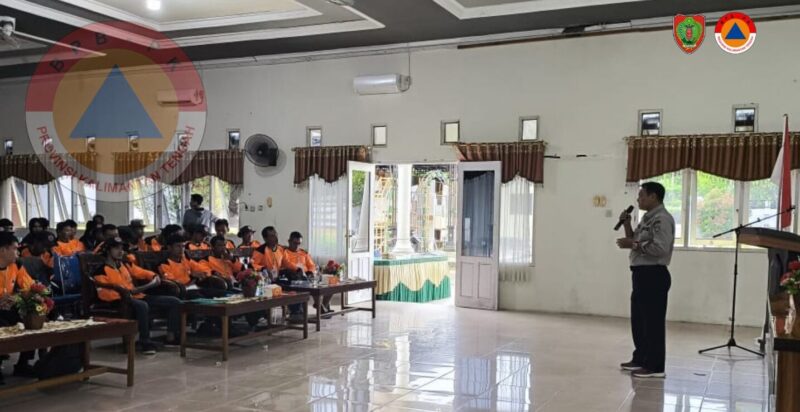 BPBPK Kalteng Hadiri Pembentukan dan Pelatihan Desa/Kelurahan Tangguh Bencana