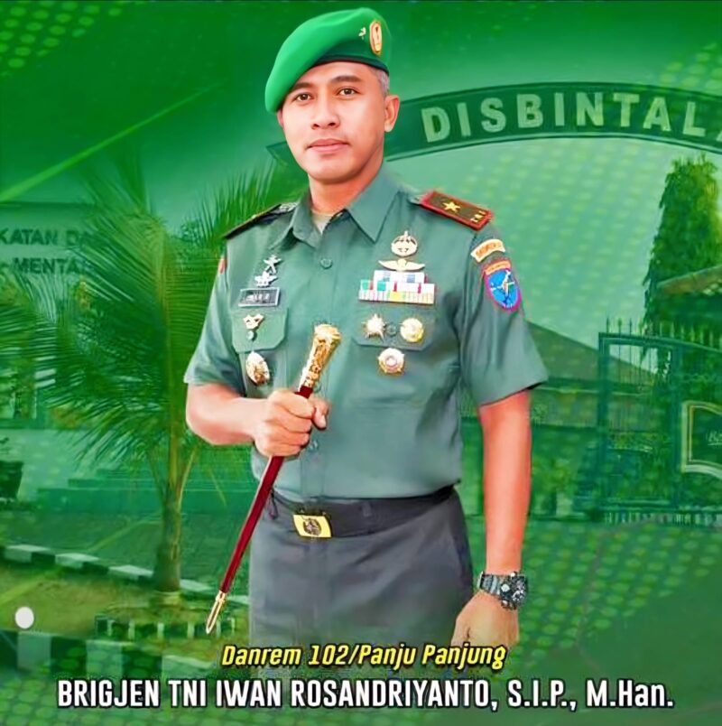 Danrem 102/Pjg Harapkan Koperasi Terus Berkembang