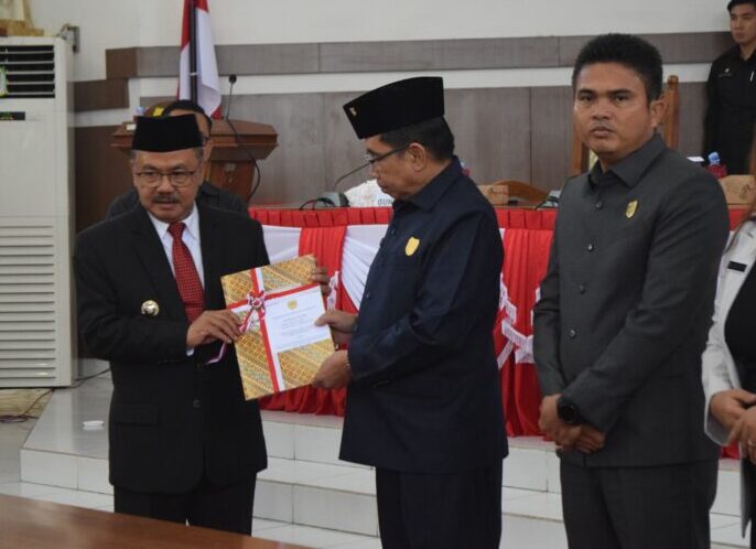 DPRD Gumas Setujui Raperda Pertanggungjawaban APBD 2023