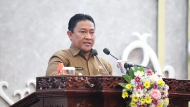 Wagub Edy Pratowo Sampaikan Pidato Gubernur