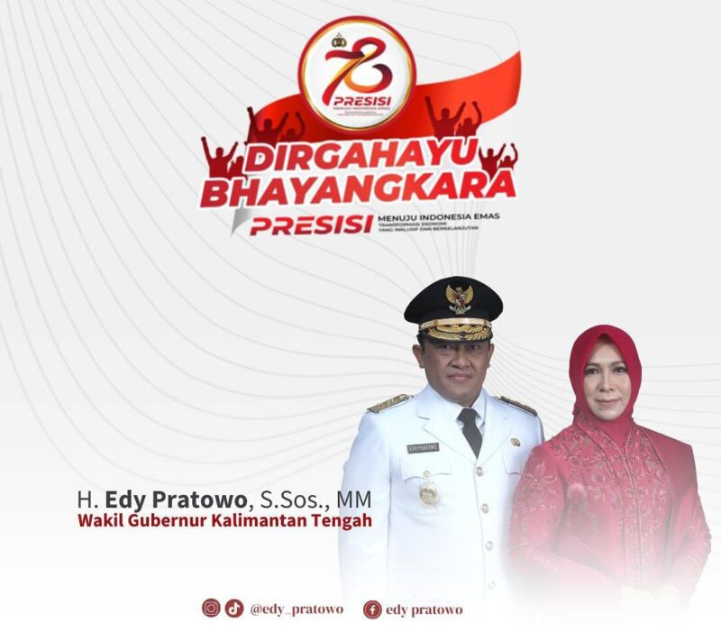 Wagub Kalteng Ucapkan Selamat Hari Bhayangkara ke-78