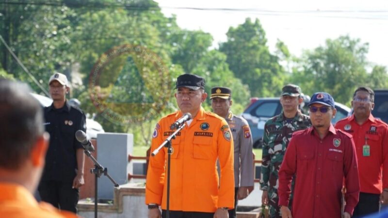 Kalaksa BPBPK Prov. Kalteng Pimpin Apel Aktivasi Posko dan Pos Lapangan Satgas Pengendalian Karhutla