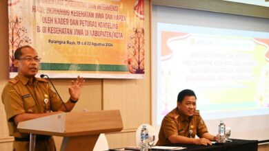 Dinkes Provinsi Kalimantan Tengah Gelar Orientasi Pengelolaan Kesehatan Jiwa dan Napza di Kabupaten/Kota