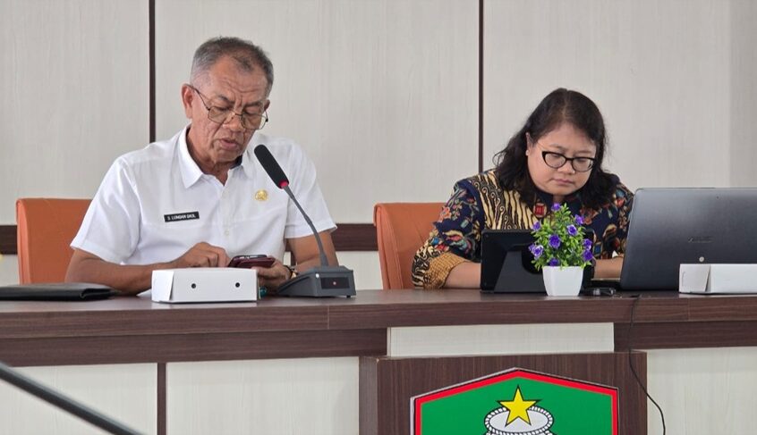 DPMPTSP Kalteng Hadiri Rakor Penyelesaian Ketidaksesuaian Izin dan Hak Tanah