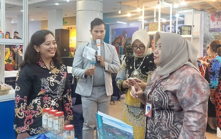 DPMPTSP Kalteng Ikuti Indonesian Tourism Trade Investment Expo 2024