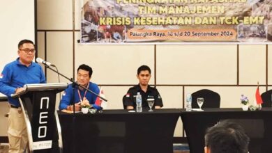 Dinkes Kalteng Tingkatkan Kapasitas Tim Krisis Kesehatan dan TCK EMT