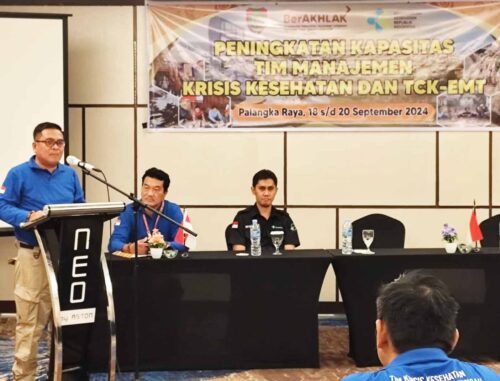 Dinkes Kalteng Tingkatkan Kapasitas Tim Krisis Kesehatan dan TCK EMT