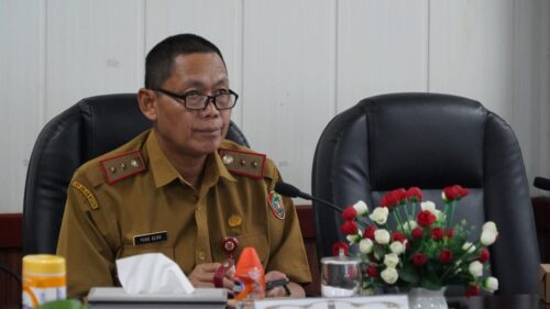 Sahli Gubernur Kalteng, Yuas Elko, Hadiri Rakor Pengendalian Inflasi September 2024