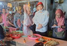 Tim Pengendalian Inflasi Daerah (TPID) Provinsi Kalteng Lakukan Sidak di Beberapa Pasar