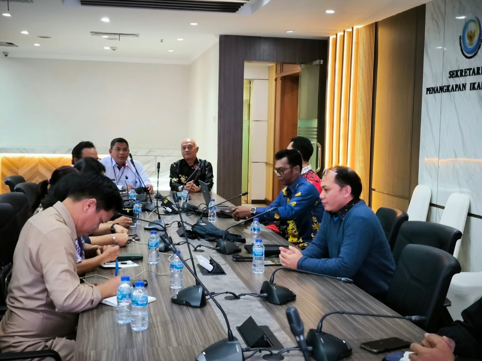 Dislutkan Kalteng dan KKP Bahas Pengembangan Pelabuhan Perikanan di Kalimantan Tengah