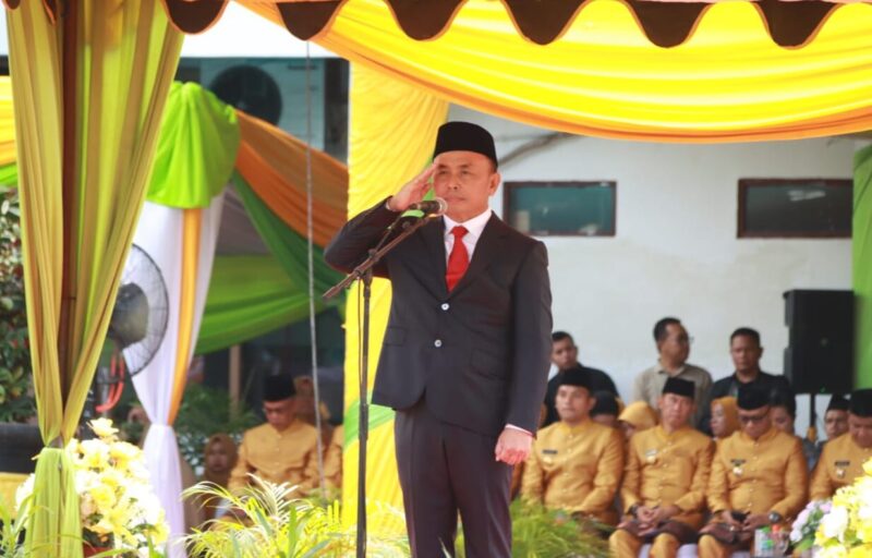 Gubernur Sugianto Sabran Pimpin Upacara Hari Jadi ke-65 Kabupaten Kobar