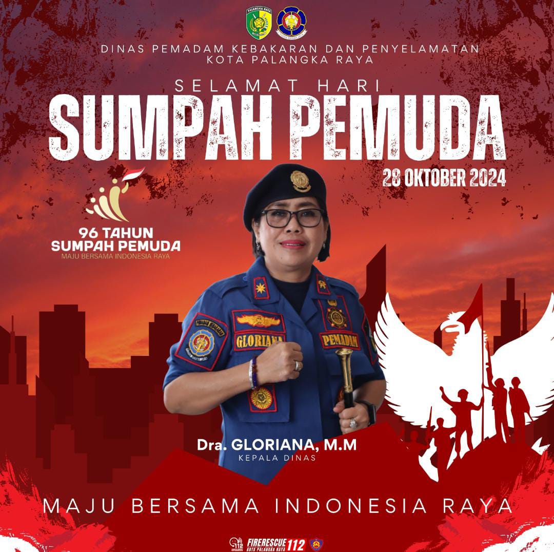 Kepala Dinas Pemadam Kebakaran dan Penyelamatan Palangka Raya, Dra. Gloriana, M.M.,