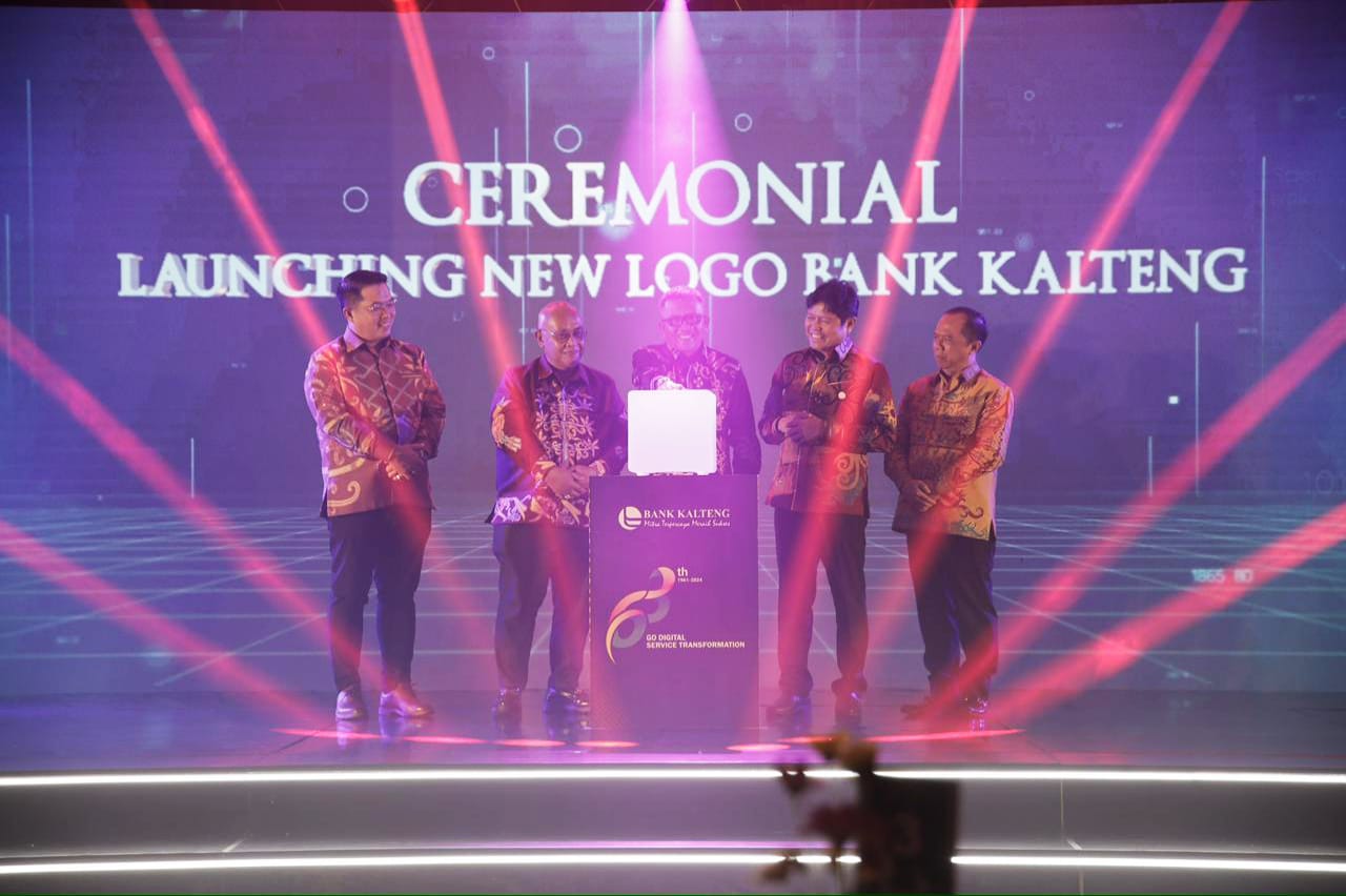 HUT ke-63, Bank Kalteng Luncurkan Logo Baru dan Transformasi Digital
