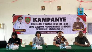Dinas Kehutanan Kalteng Gencarkan Kampanye Pencegahan Karhutla
