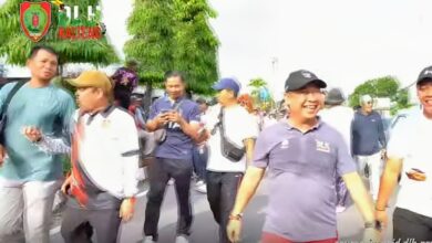 Kadis Lingkungan Hidup Ikuti Jalan Sehat Kalteng Berkah Bersama Gubernur di Pangkalan Bun