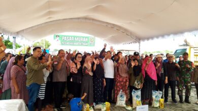 Kelurahan Langkai Gelar Pasar Murah, Bagikan 1.000 Paket Sembako kepada Warga Flamboyan Bawah