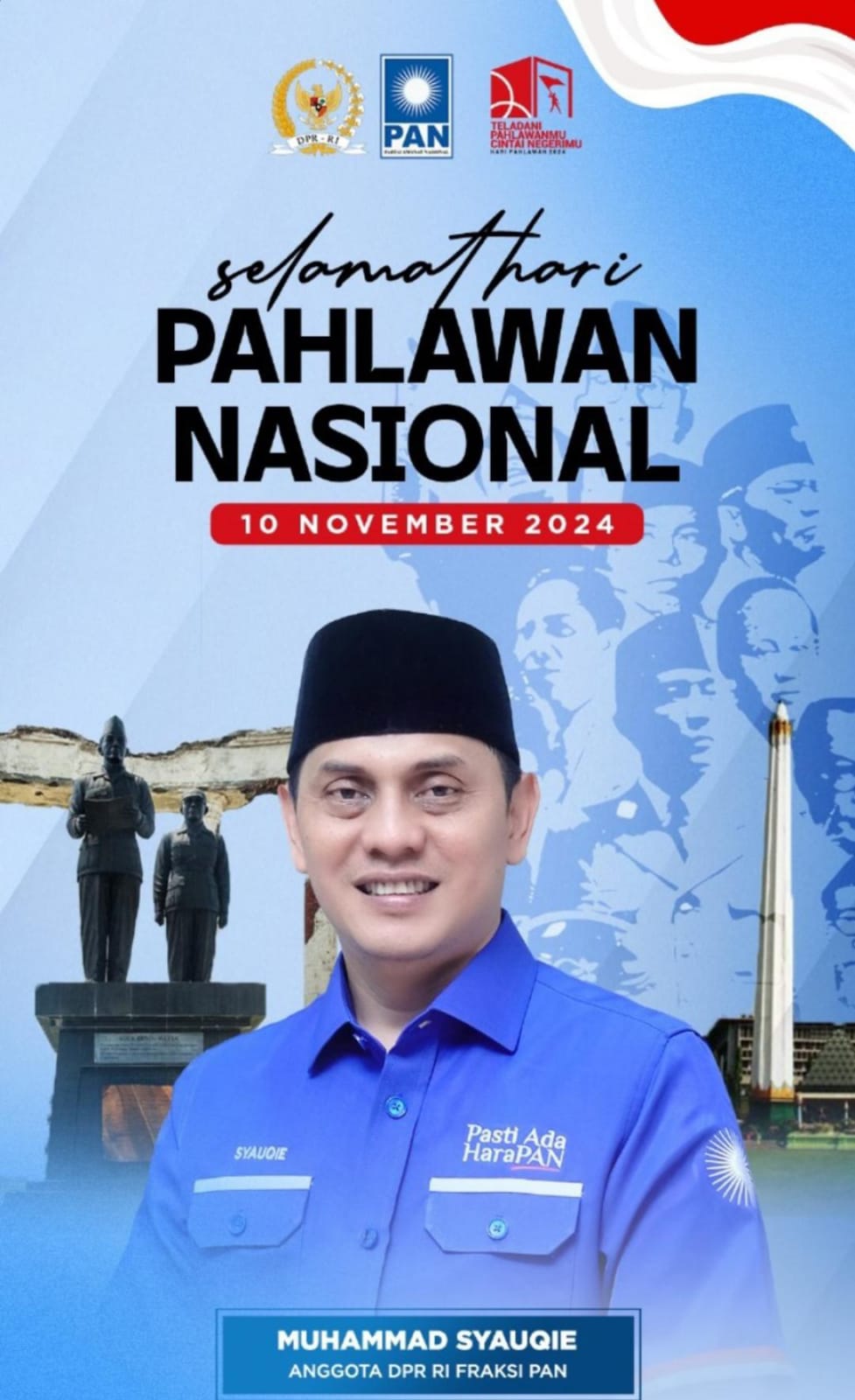 Hari Pahlawan Mengingatkan Kita untuk Terus Melayani dan Berkontribusi bagi Masyarakat