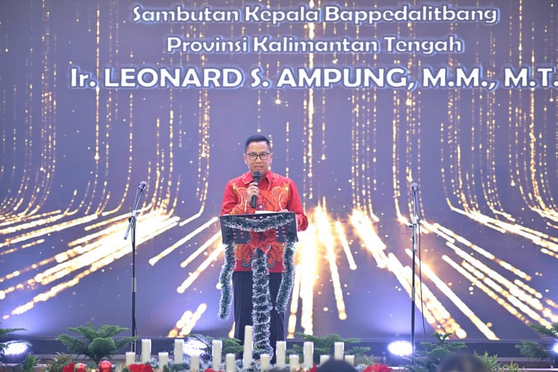 Semangat Natal di Bappedalitbang Provinsi Kalimantan Tengah: Mengusung Sukacita dan Kebersamaan