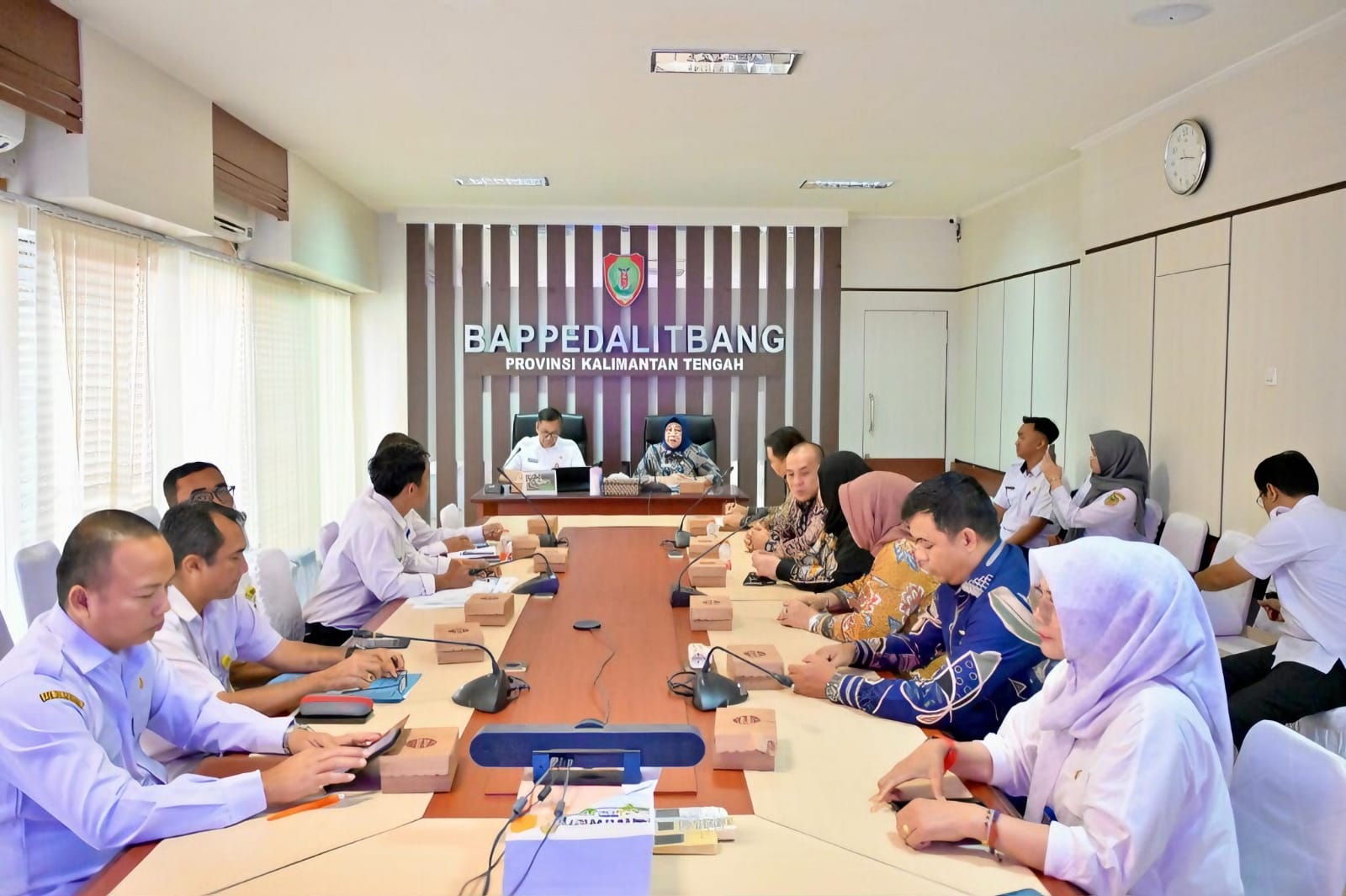Bapperida Kalteng Sambut Kunjungan Kerja DPRD Barito Utara