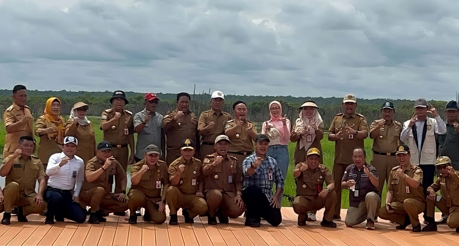 Kadisbun Dampingi Gubernur Tinjau Prospek Ekowisata di Kawasan Lewu Sabaru
