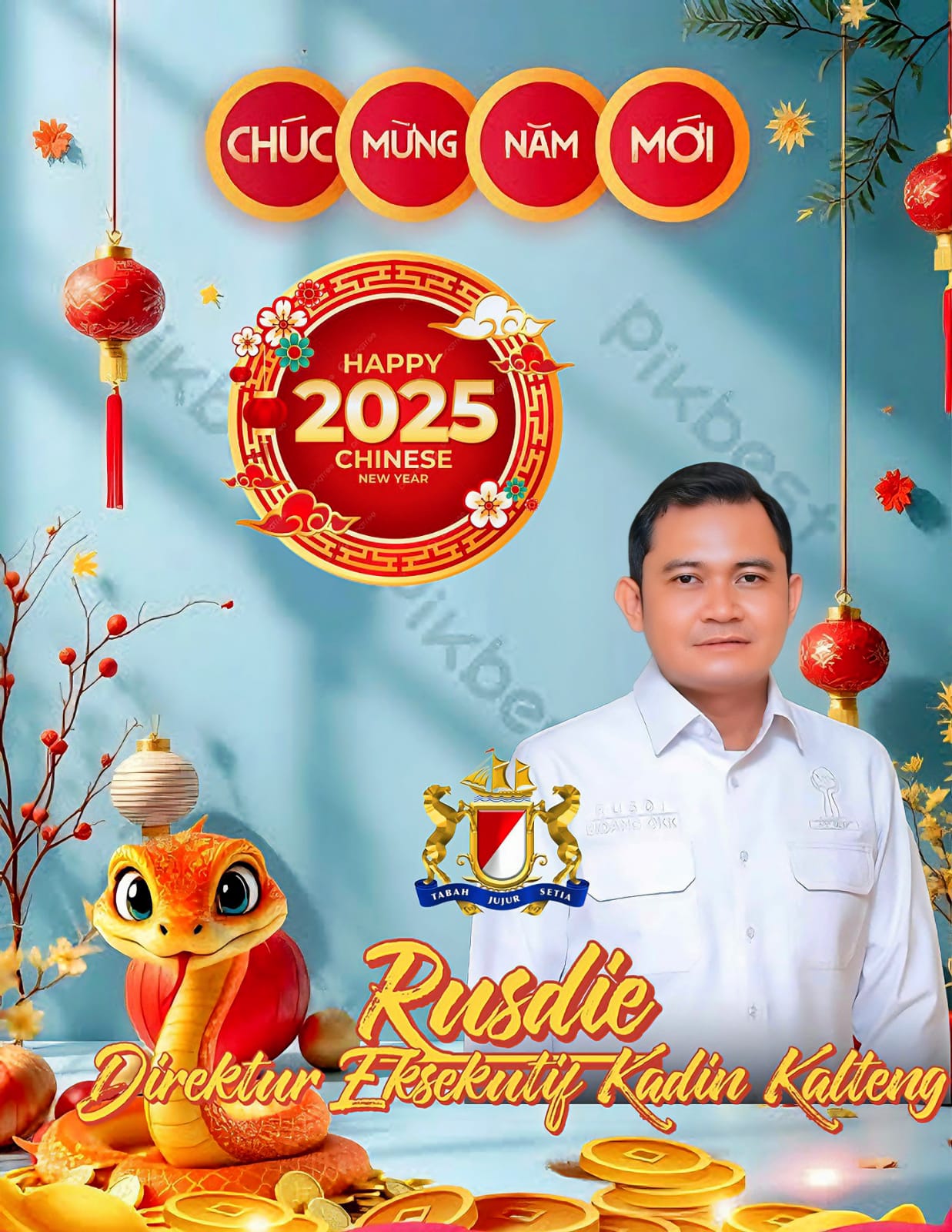 Direktur Eksekutif Kadin Kalteng, Rusdi,.