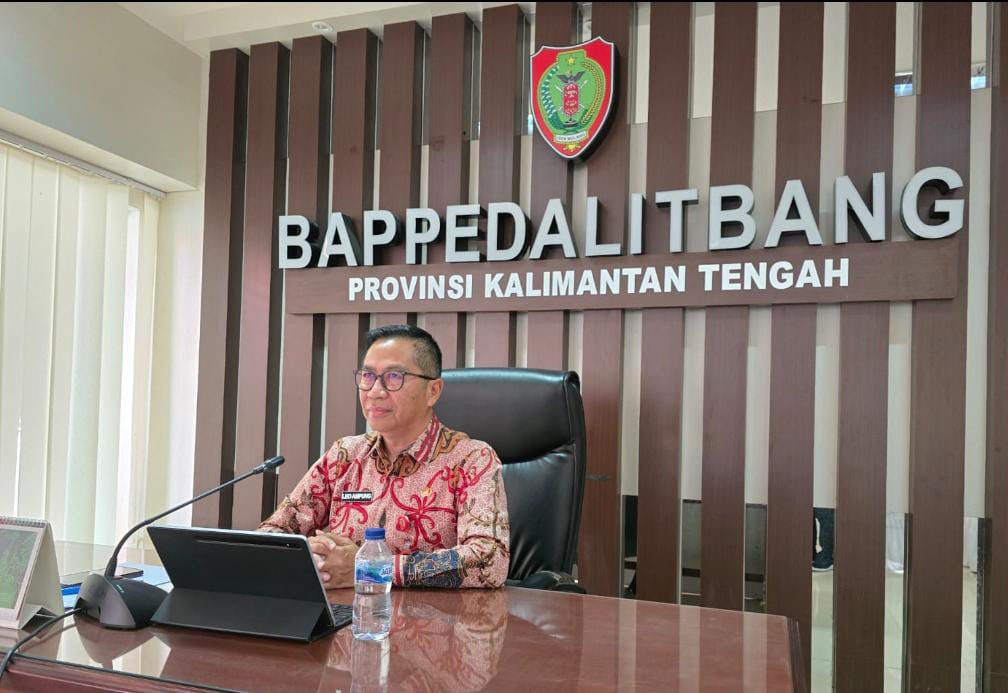 Kepala Bapperida Kalteng, Leonard S. Ampung,