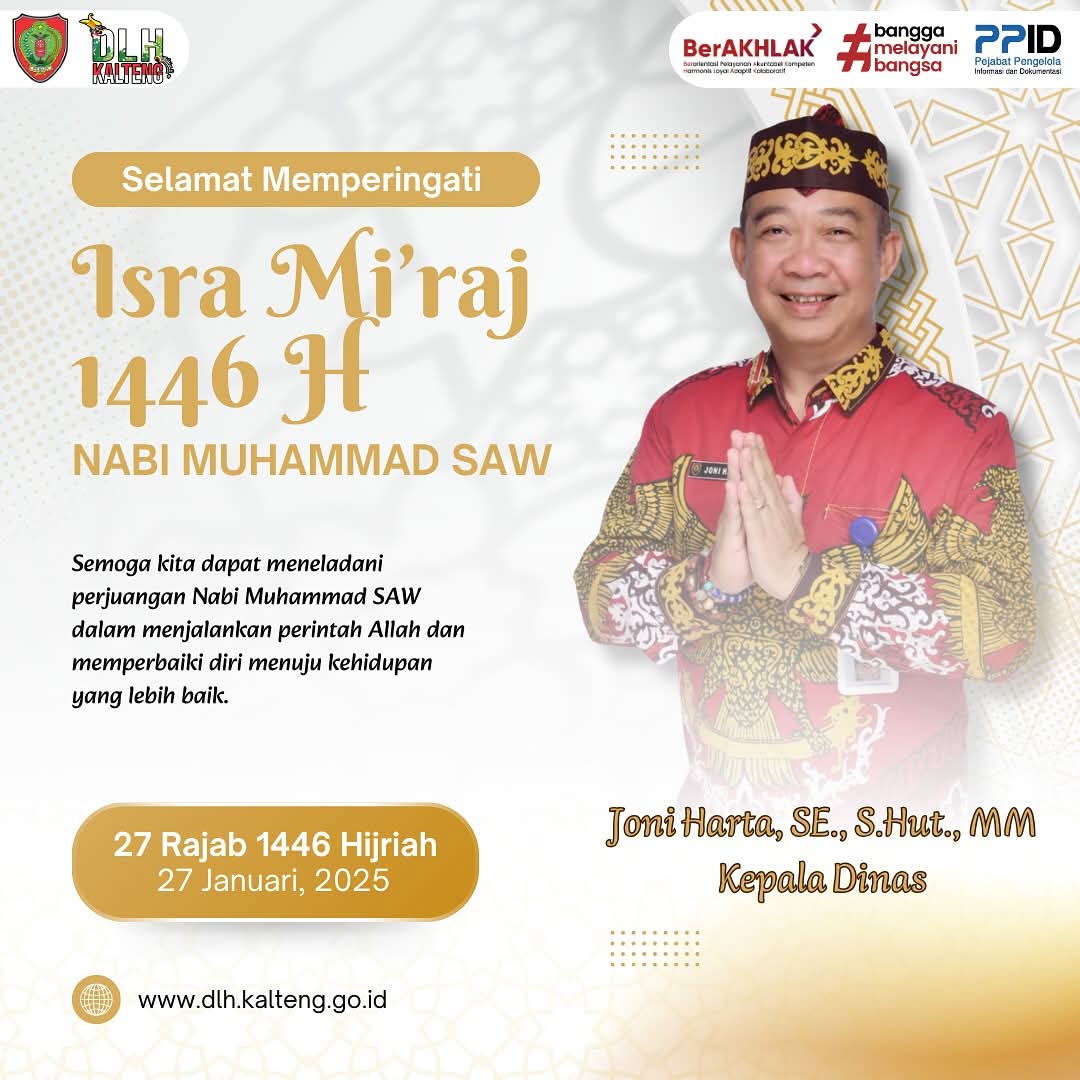 Isra Mi’raj Momentum Refleksi Jaga Lingkungan sebagai Amanah Allah SWT