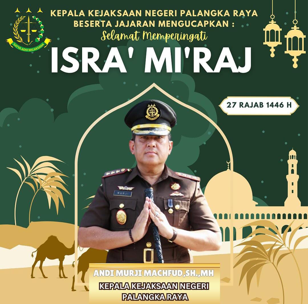 Andi Murji Machfud: Isra Mi’raj Momentum Refleksi Integritas dan Keadilan